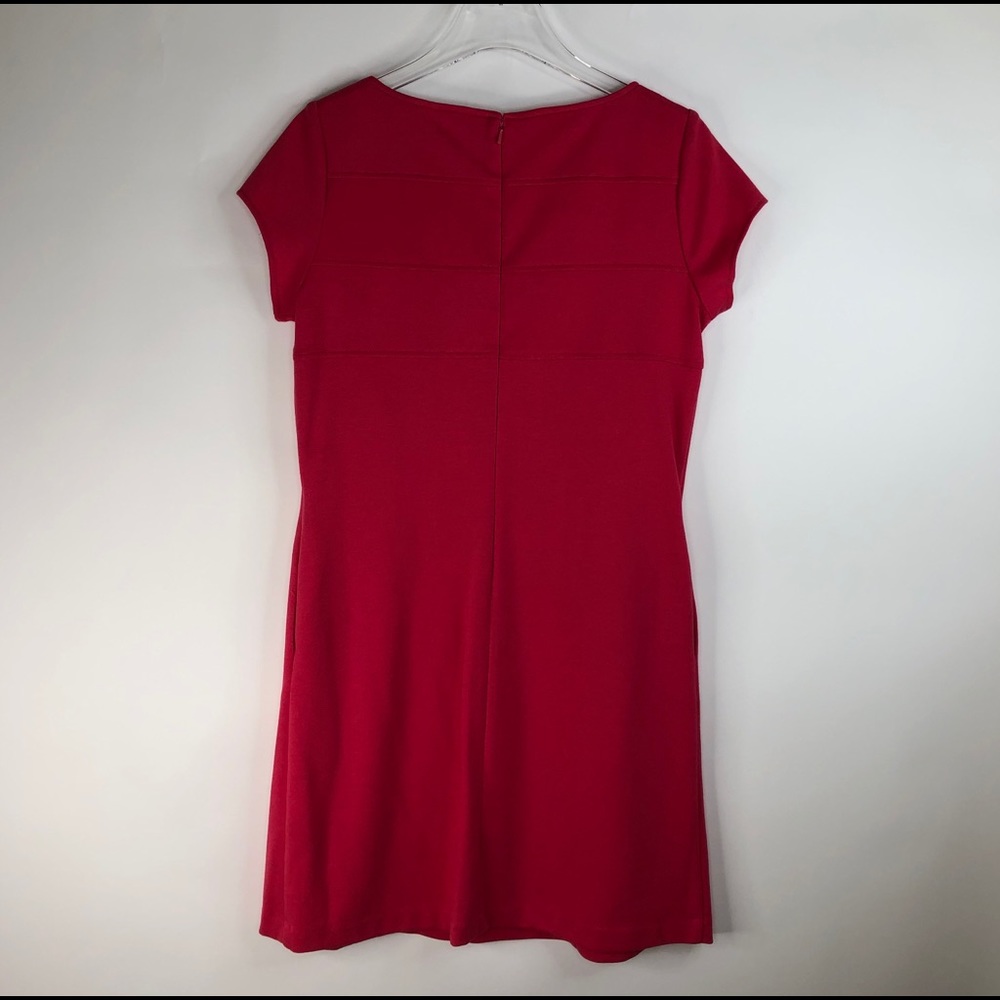 Ellen Tracy Raspberry Sheath Dress - Picture 2 of 4